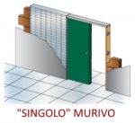 SINGOLO (Jednokrídlové) Murivo SINGOLO (Jednokrídlové) Murivo