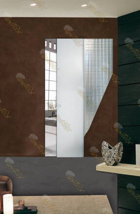 UniTrEx SINGOLO BZ-EVO so skrytou zárubňou od 600 x 2100 x 105 mm  